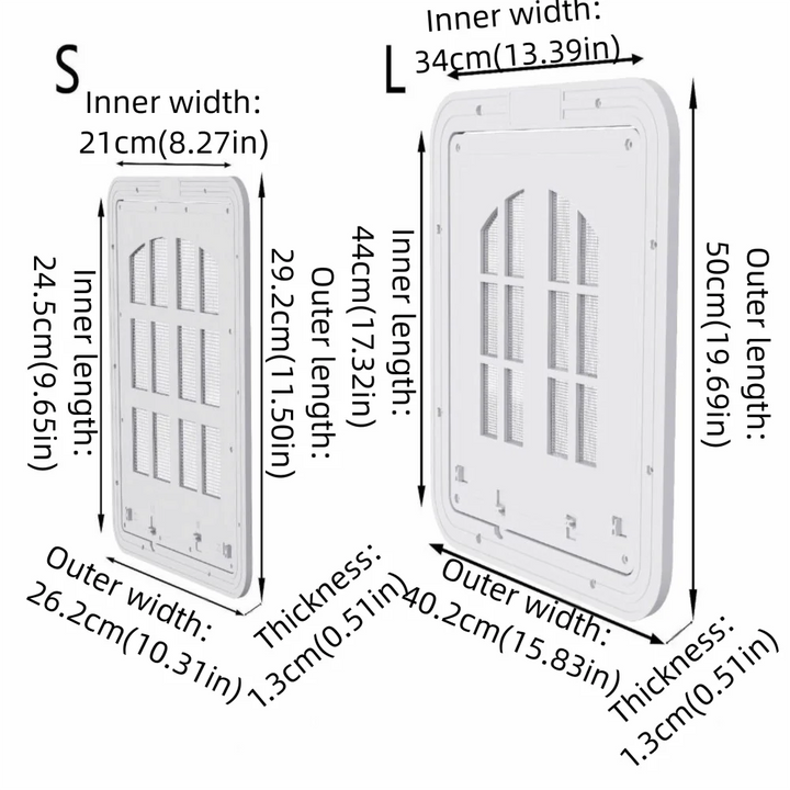 chatière pour chat blanche