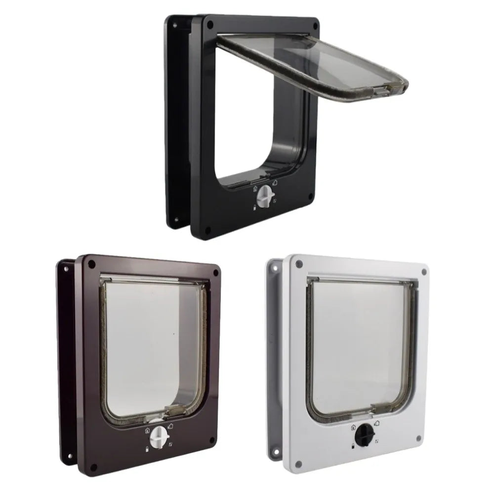 Chatière pour chat "Petit Passage Magique" – Modèle 4 Positions Confort