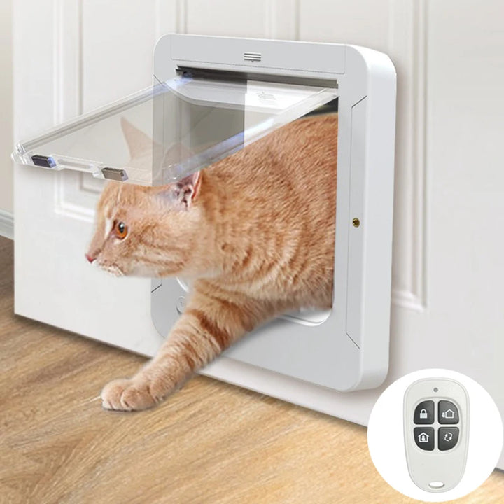 chatière pour chat RFID