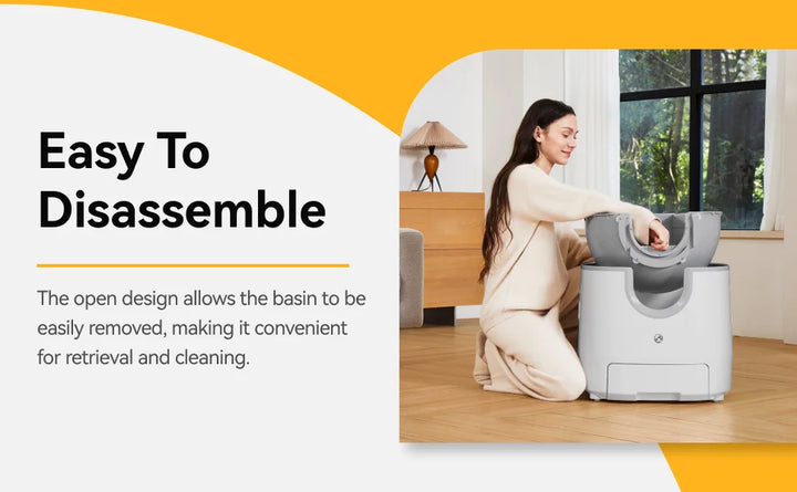 Bac à litière automatique auto-nettoyant ouvert – Modèle "OpenClean Sensor Pro"