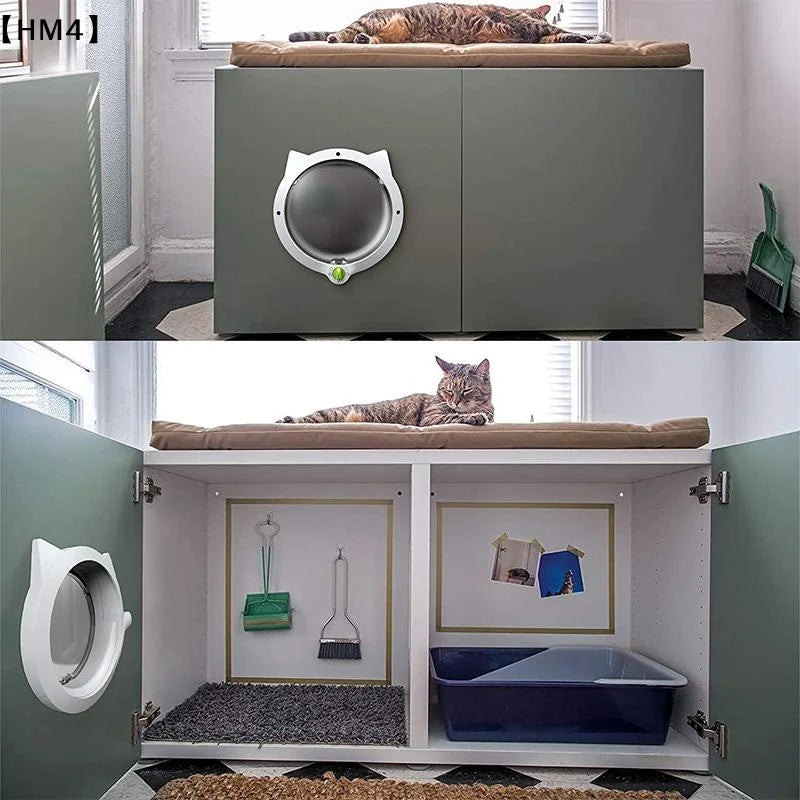 chatière pour chat design chat