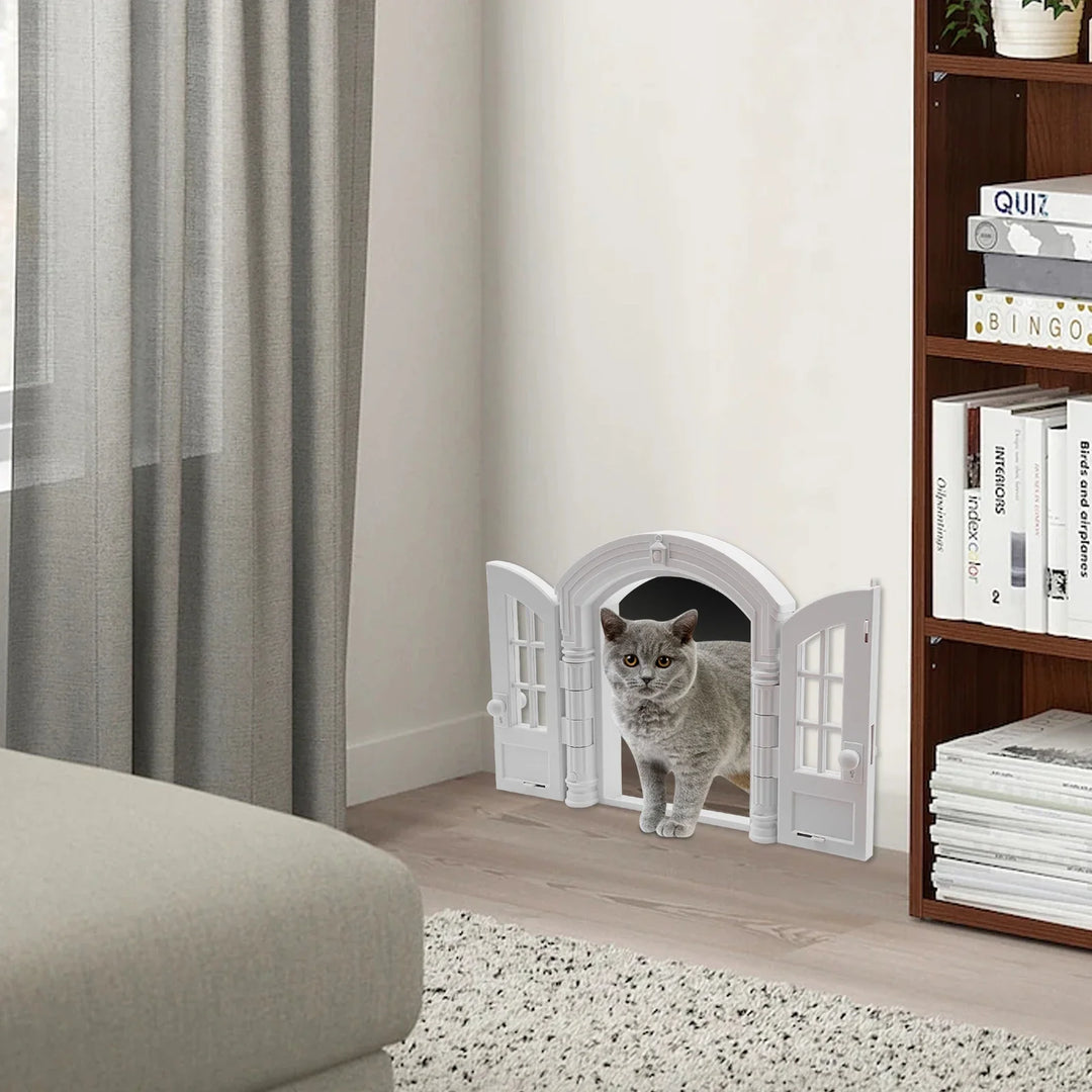 chatière pour chat élégante