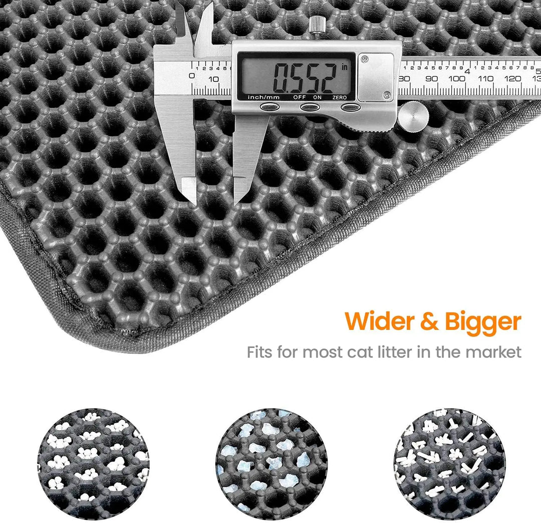 Tapis de Litière Double Couche Waterproof – Modèle "CleanStep Flex"