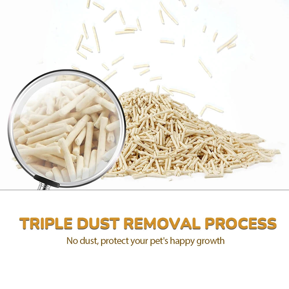 Litière Tofu Ultra Absorbante – Modèle "PureTofu DuoPack"