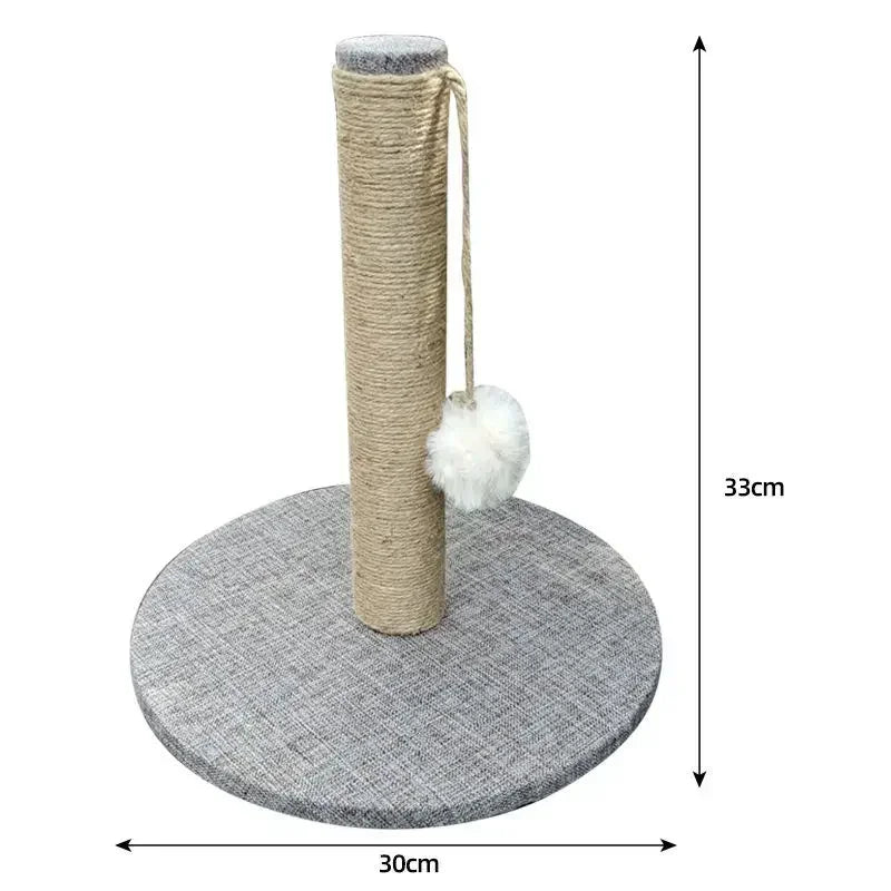 Arbre à chat en tour griffoir sisal et lin DIY - Modèle ClawMaster