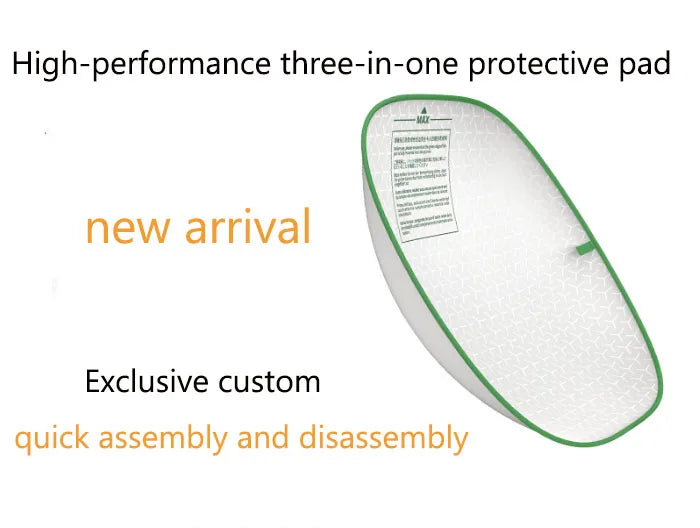 Tapis de protection triple couche pour litière automatique – Modèle "TripleShield MAX2"