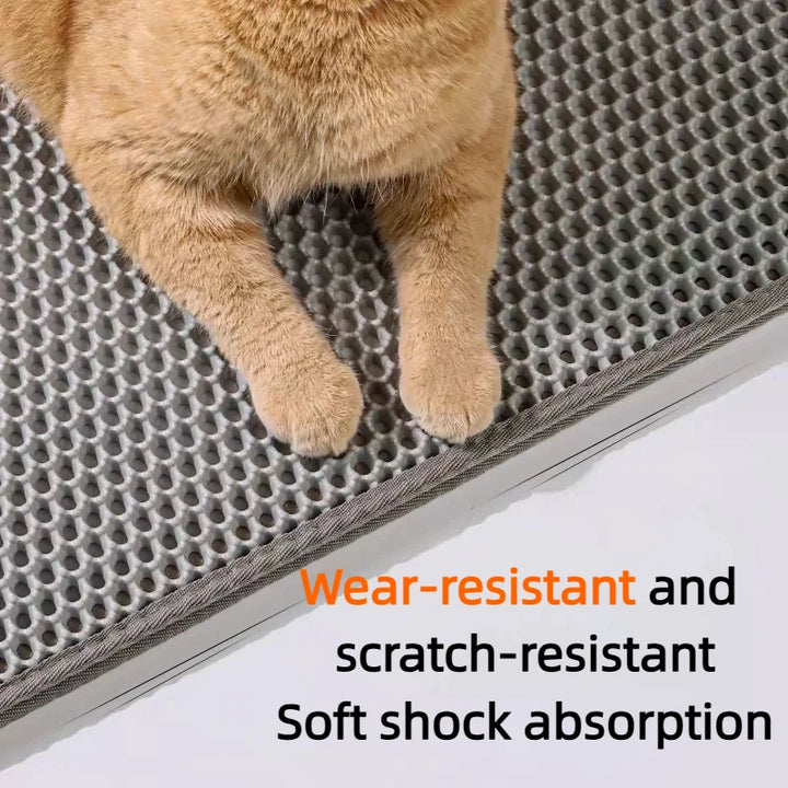 Tapis de Litière Double Couche – Modèle "CleanStep Pro"