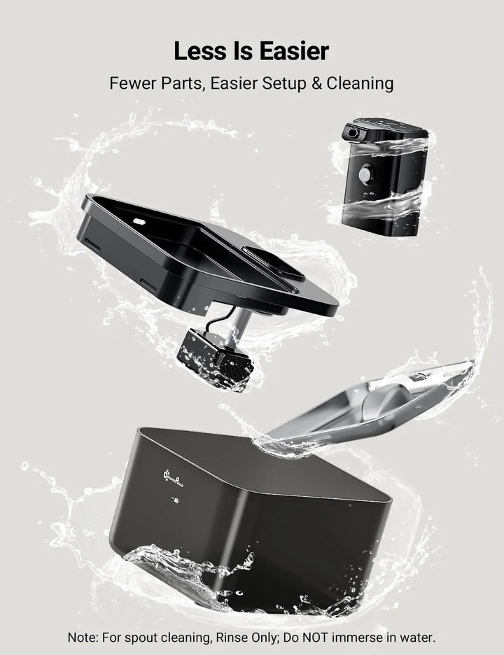 Vasque de cuisine noire, facile à nettoyer, avec moins de pièces pour un montage simplifié.