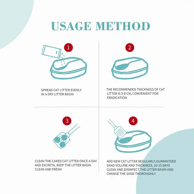 Litière pour chat tofu & bentonite 6L – Modèle "PureClump Balance"