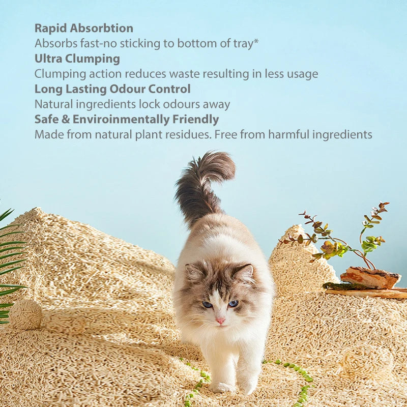 Litière Tofu Bioline 7L – Modèle "Bioline FreshCare 7L"