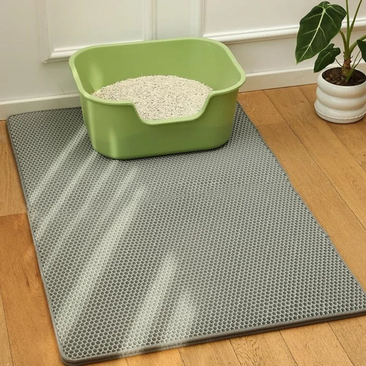 Tapis de Litière Double Couche Waterproof – Modèle "CleanStep Flex"