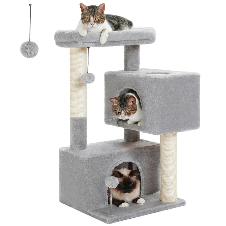 Maison pour chat avec griffoir et cactus - Modèle : "CactusCat"