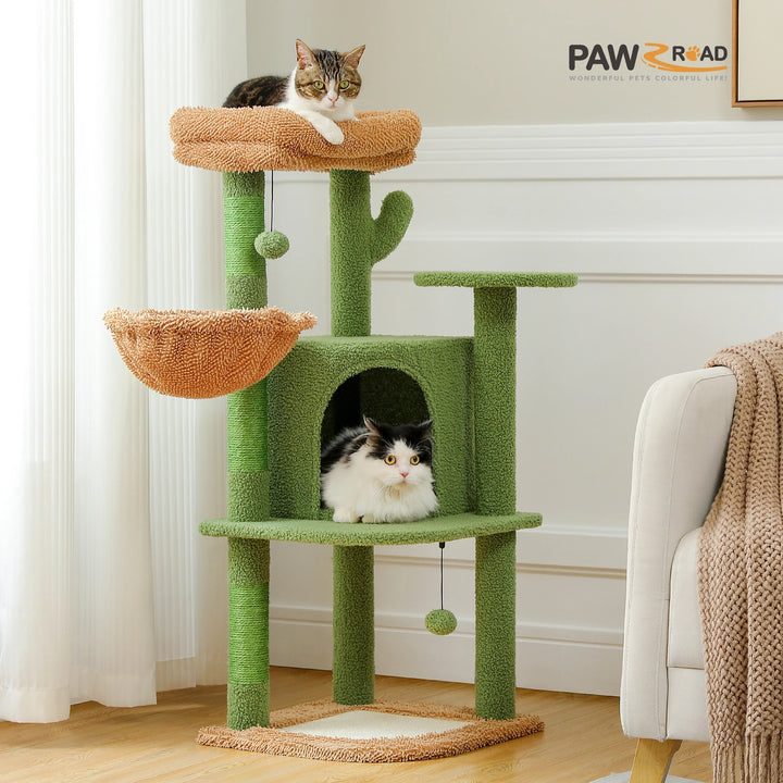 Arbre a Chat Confortable - Modèle "SunnyPaws"