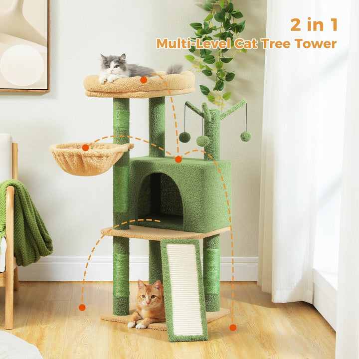 Comfortable Cat Tree - "SunnyPaws" Model