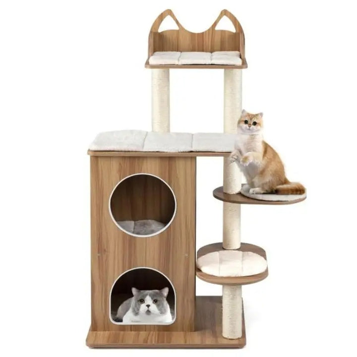 Arbre a chat design en bois - Modèle CozyCondos