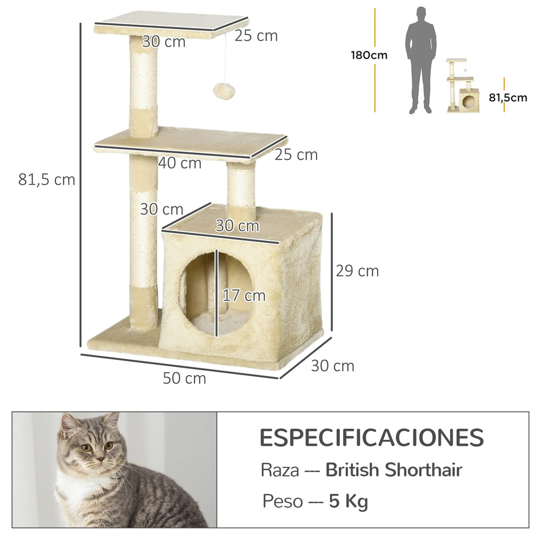 Arbre a chat beige - Nid Perché - L
