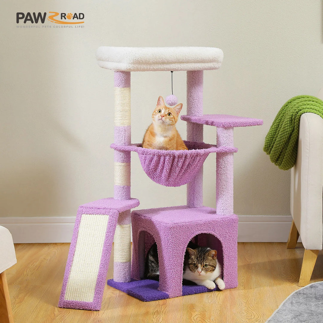 Comfortable Cat Tree - "CloudPaws" Model
