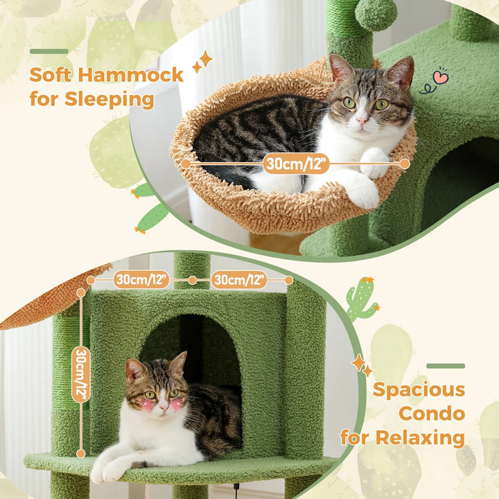 Arbre a Chat Confortable - Modèle "SunnyPaws"