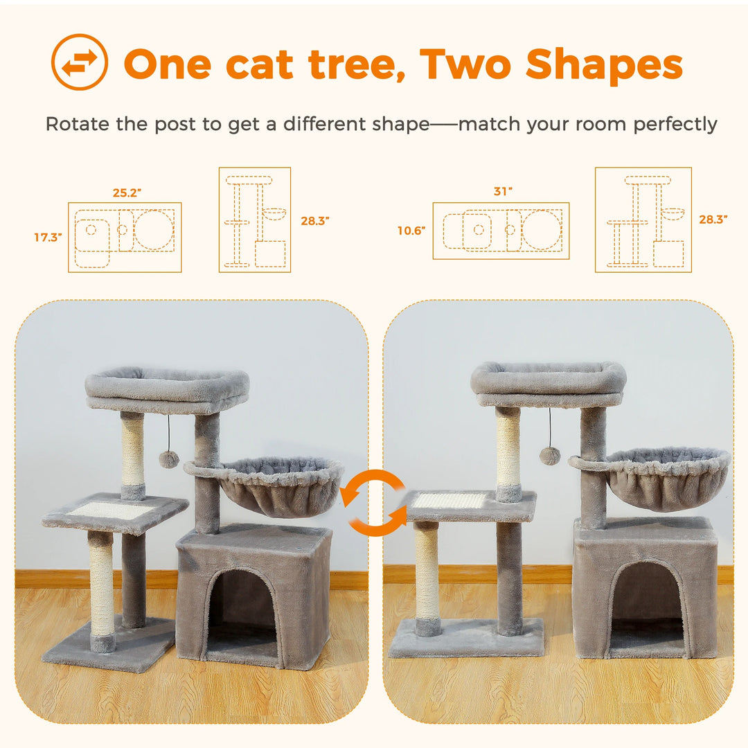 Beige cat tree - Nid Perché - L