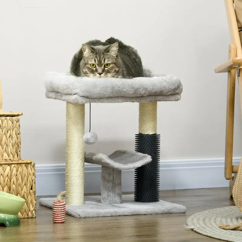 Arbre a chat pas cher Gris - Totem