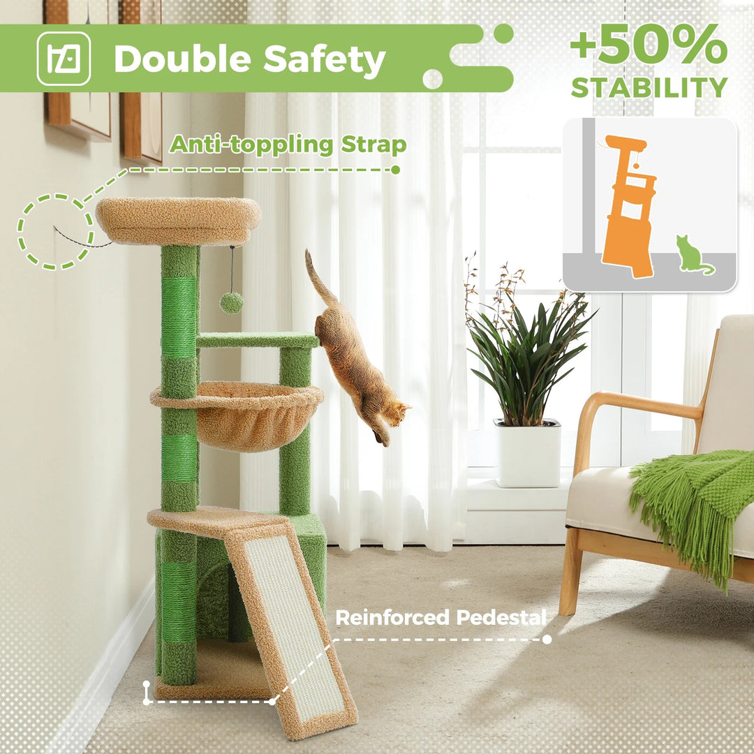 Comfortable Cat Tree - "CloudPaws" Model