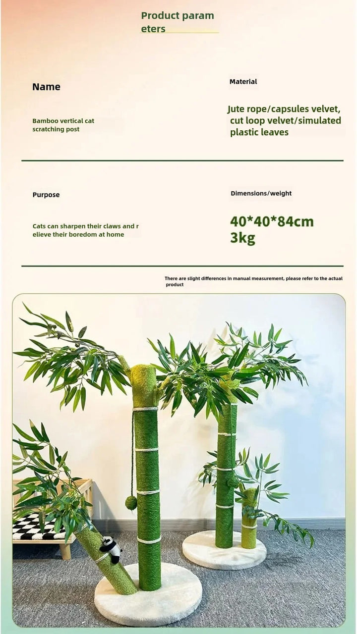 Arbre a chat - Griffoir, Bambou