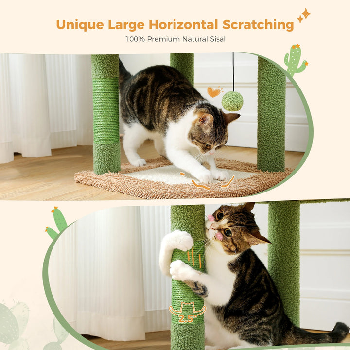 Arbre a Chat Confortable - Modèle "SunnyPaws"
