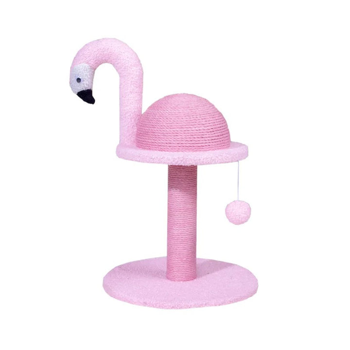 Flamingo Cat Tree - "FlamingoPaws"