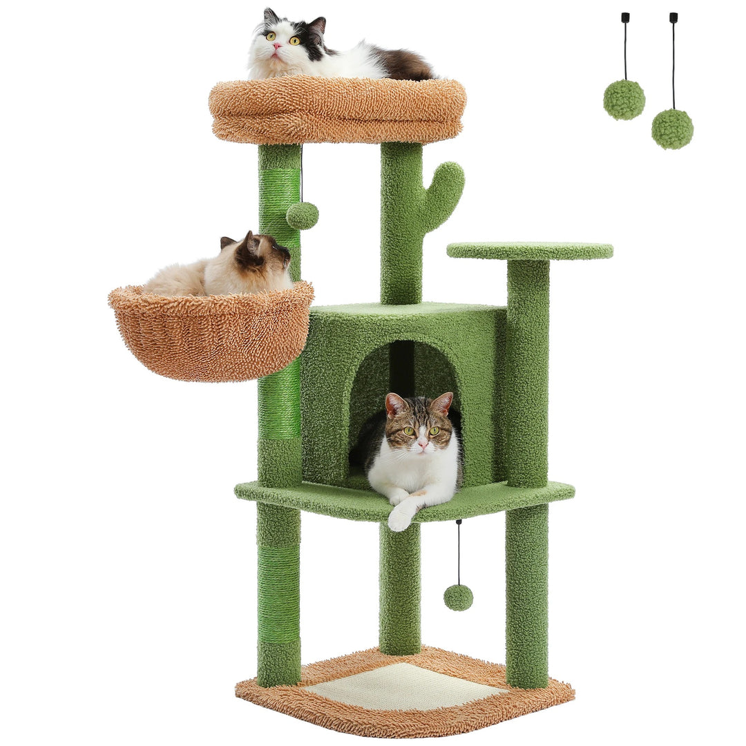 Arbre a Chat Confortable - Modèle "SunnyPaws"