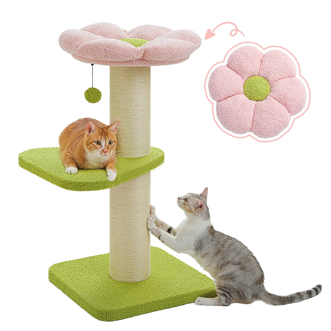 Arbre à Chat Confortable avec Hamac - Modèle "Kiki"