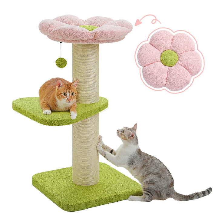 Arbre à Chat Confortable avec Hamac - Modèle "Kiki"